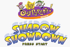 The Fairly OddParents! - Shadow Showdown Title Screen